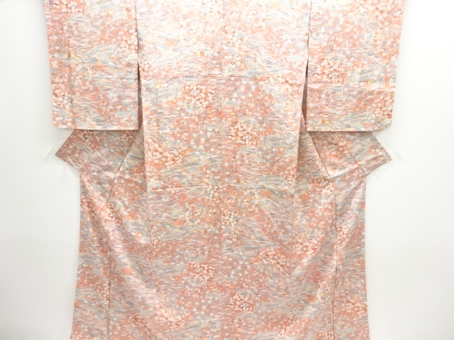 JAPANESE KIMONO / UNUSED KOMON / OLD VILLAGE 